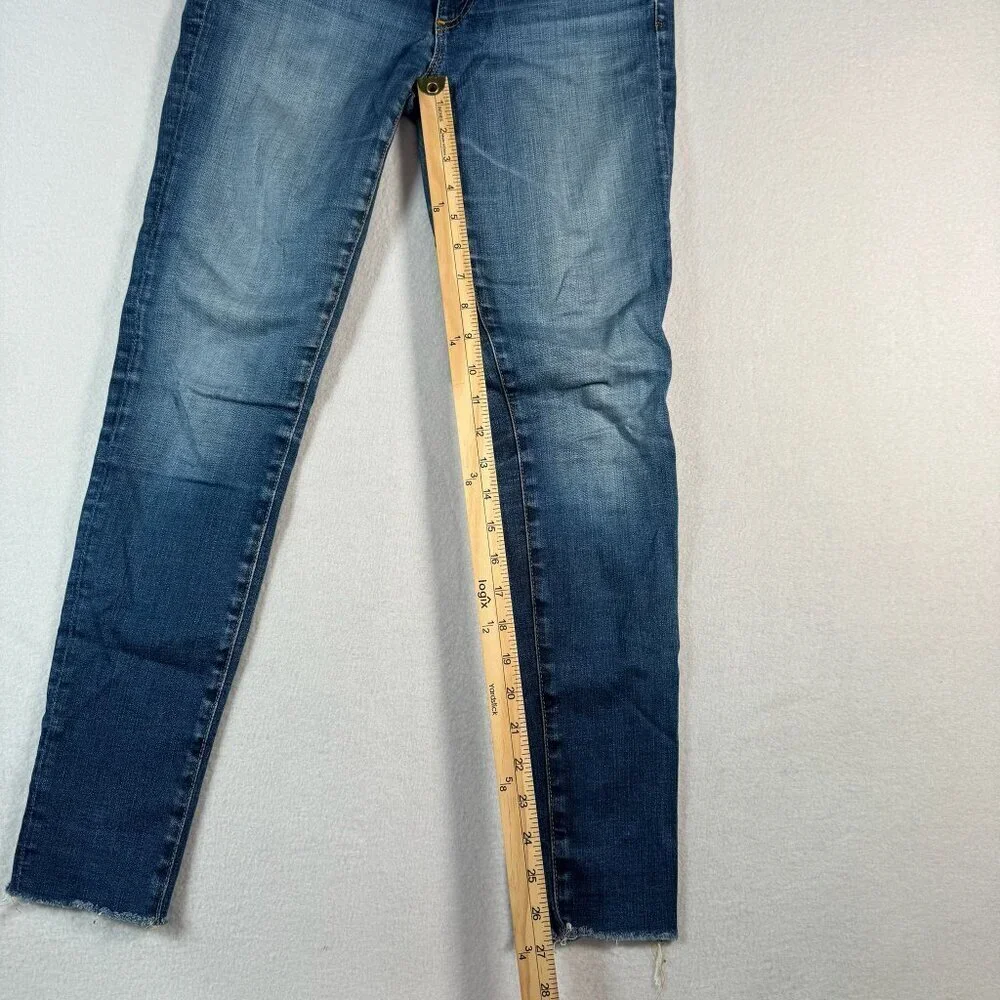 Adriano Goldschmied Jeans Womens 27 Blue The Legging Ankle Skinny Low Rise